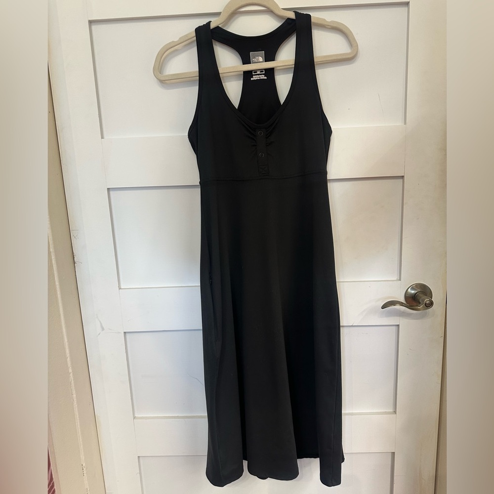 The North Face Abby dress Racerback small black upf spf 30 athletic